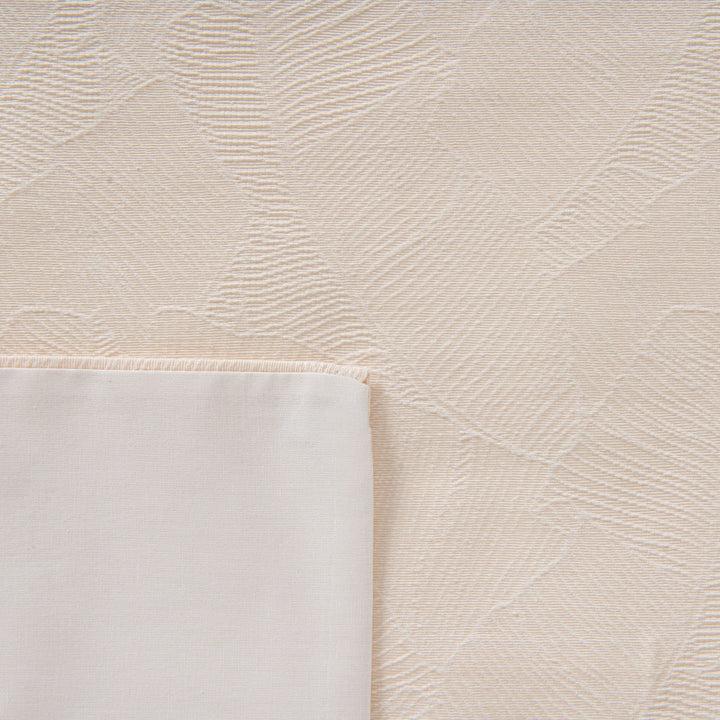 Zenoni & ColombiCompleto Lenzuola Matrimoniale con balza in Jacquard Giungla Perla Prezzo Ridotto