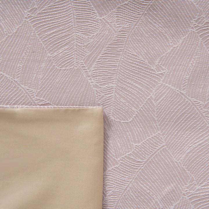 Zenoni & ColombiCompleto Lenzuola Matrimoniale con balza in Jacquard Giungla Tortora Convenienza