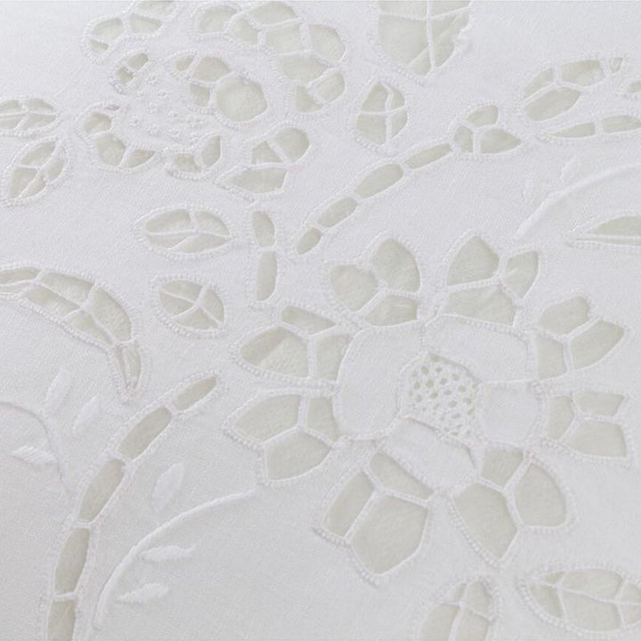 Zenoni & ColombiFedera arredo ricamata a mano in misto Lino Made in Italy variante Italiano 600 42x42 cm Italia