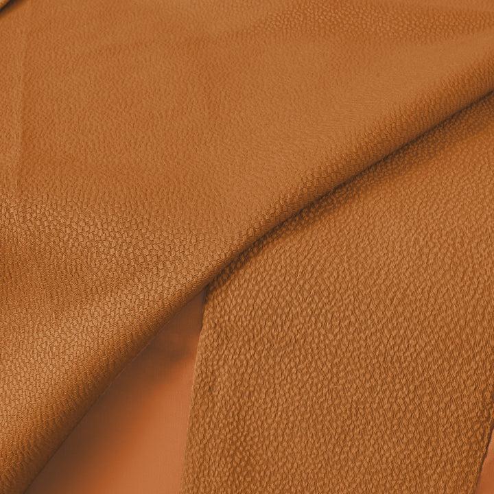 Zenoni & ColombiCompleto copriletto con federe in cotone Jacquard Keppler Arancio Soddisfazione Garantita