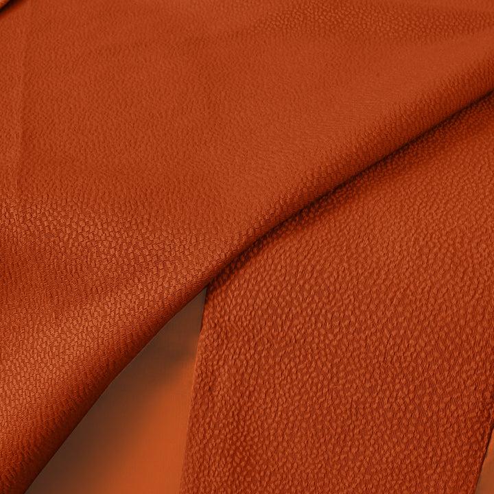 Zenoni & ColombiCompleto copriletto con federe in cotone Jacquard Keppler Arancio Scuro Qualità Garantita