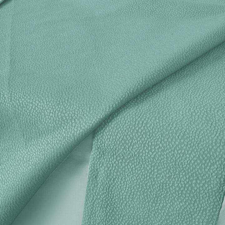 Zenoni & ColombiCompleto copriletto con federe in cotone Jacquard Keppler Verde Acqua Prezzo Ridotto