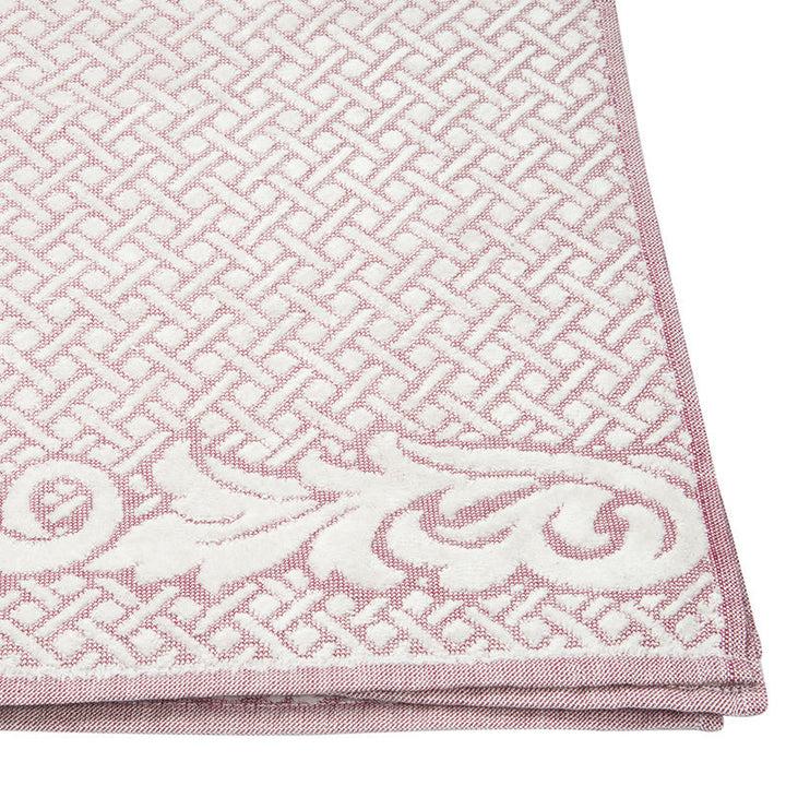 Zenoni & ColombiAsciugamani Cordoba in spugna jacquard 450 gr Bordeaux Vendita