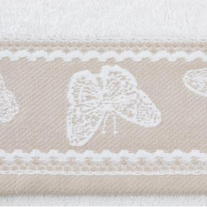 Zenoni & ColombiTelo doccia in spugna 400 gr Farfalla Bianco Fino Al -60%