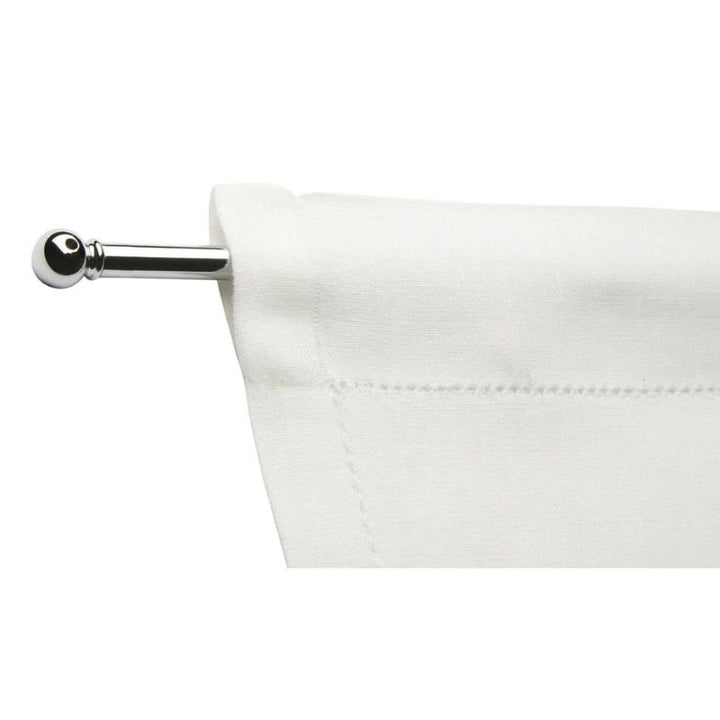 Zenoni & ColombiCoppia di Tende ricamate a mano in misto Lino Made in Italy variante Odessa Negozio