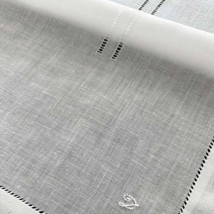 Zenoni & ColombiCoppia di Tende ricamate a mano in misto Lino Made in Italy variante Alice 2025