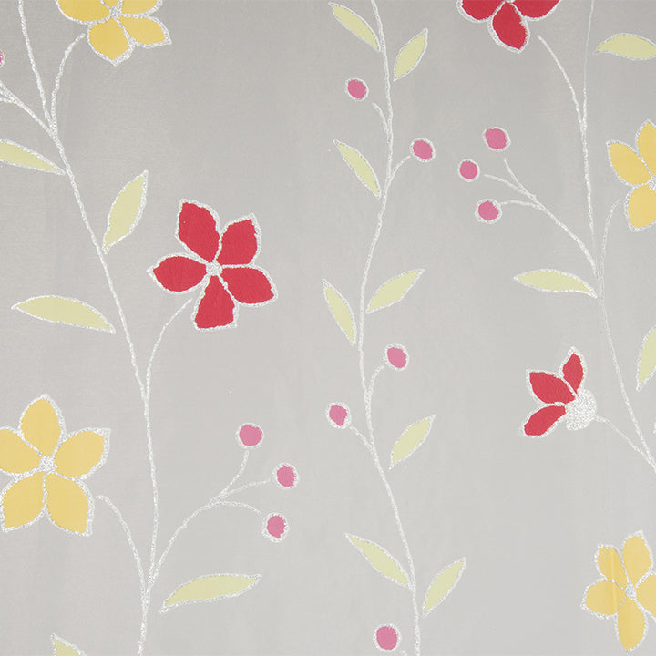 Zenoni & ColombiTenda in Organza con glitter Heidi Giallo 150x290cm Sottocosto