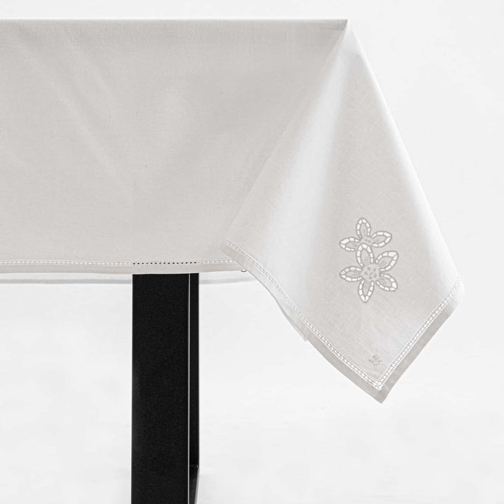 Zenoni & ColombiTovaglia Ricamata Nicola in Lino Shopping Online