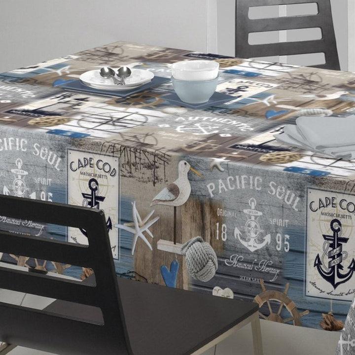 Zenoni & ColombiTovaglia con fantasia Mare 100% Cotone stampato In Vendita