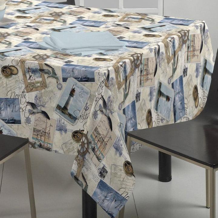 Zenoni & ColombiTovaglia con fantasia Cartolina 100% Cotone stampato Saldi