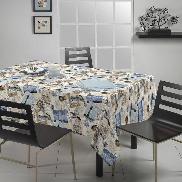 Zenoni & ColombiTovaglia con fantasia Cartolina 100% Cotone stampato Saldi