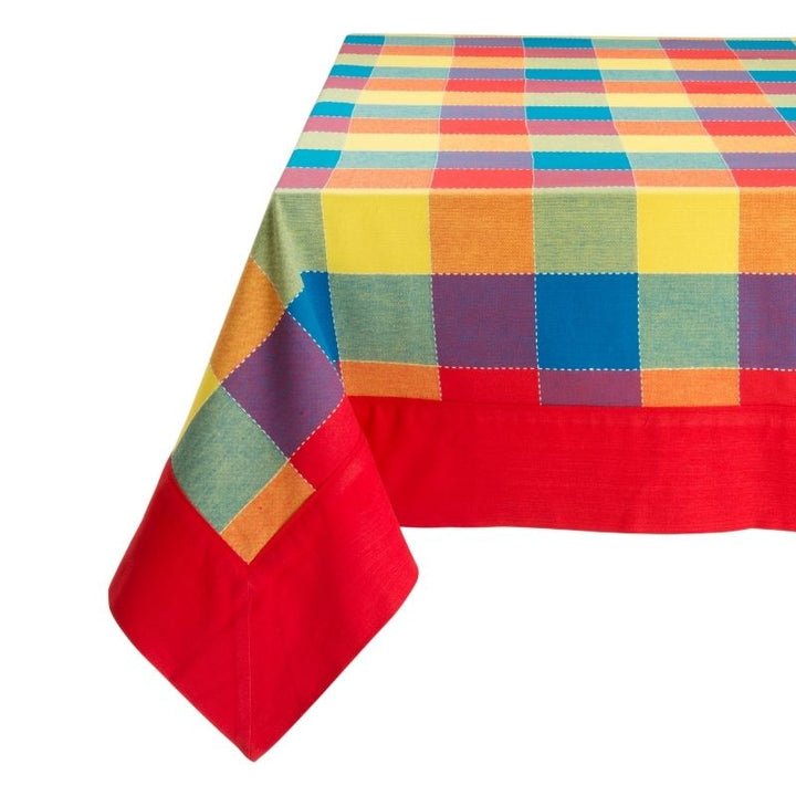 Zenoni & ColombiTovaglia tinta in filo 100% Cotone Canterbury Rosso Hotsell
