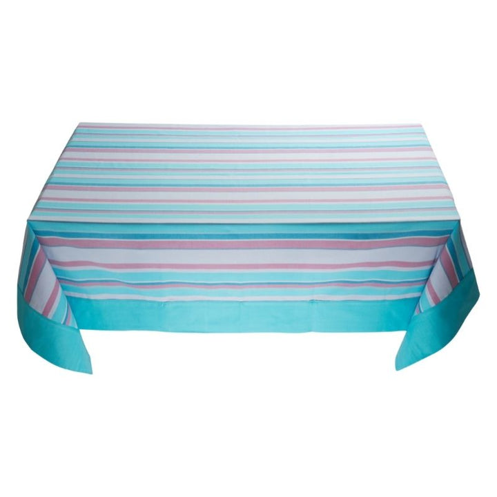Zenoni & ColombiTovaglia in cotone tinto in filo Provencal Azzurro Vendita Economica