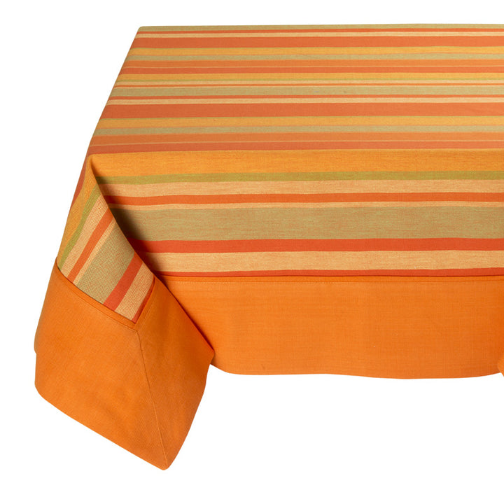 Zenoni & ColombiTovaglia in cotone tinto in filo Provencal Arancione I Più Venduti